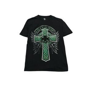 Y2K Saint Patrick’s Gothic Tee Size Small Mens